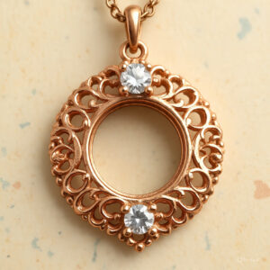 Vintage Bloom Locket
